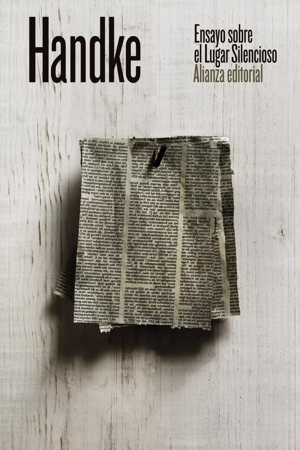 Portada del Libro Ensayo Sobre El Lugar Silencioso de Peter Handke - 9788491817093
