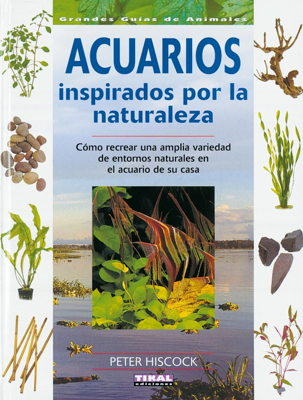 Portada del Libro Acuarios Inspirados Por La Naturaleza de Peter Hiscock - 9788430549795