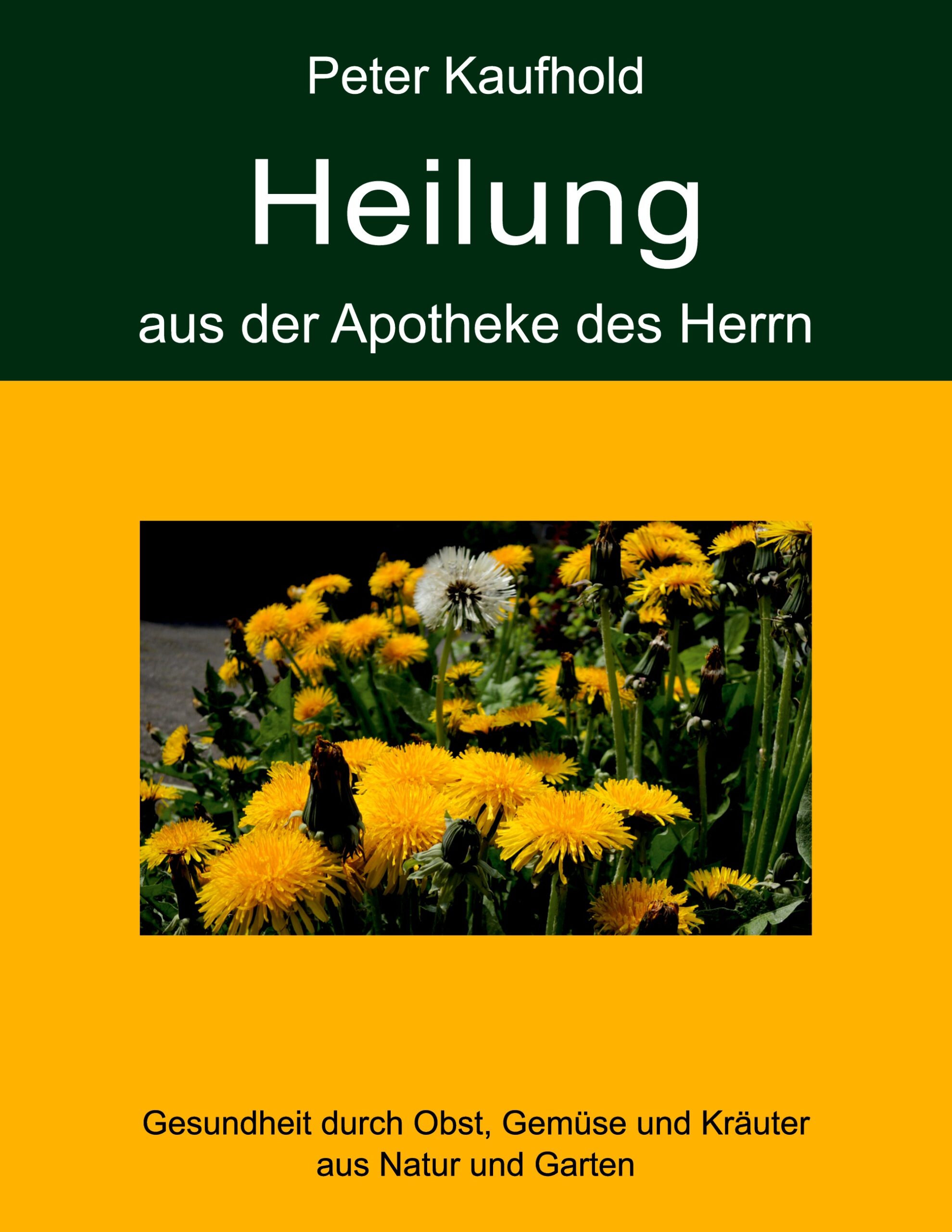 Portada del Libro Heilung Aus Der Apotheke Des Herrn - Band 2 de Peter Kaufhold - 9783750421967