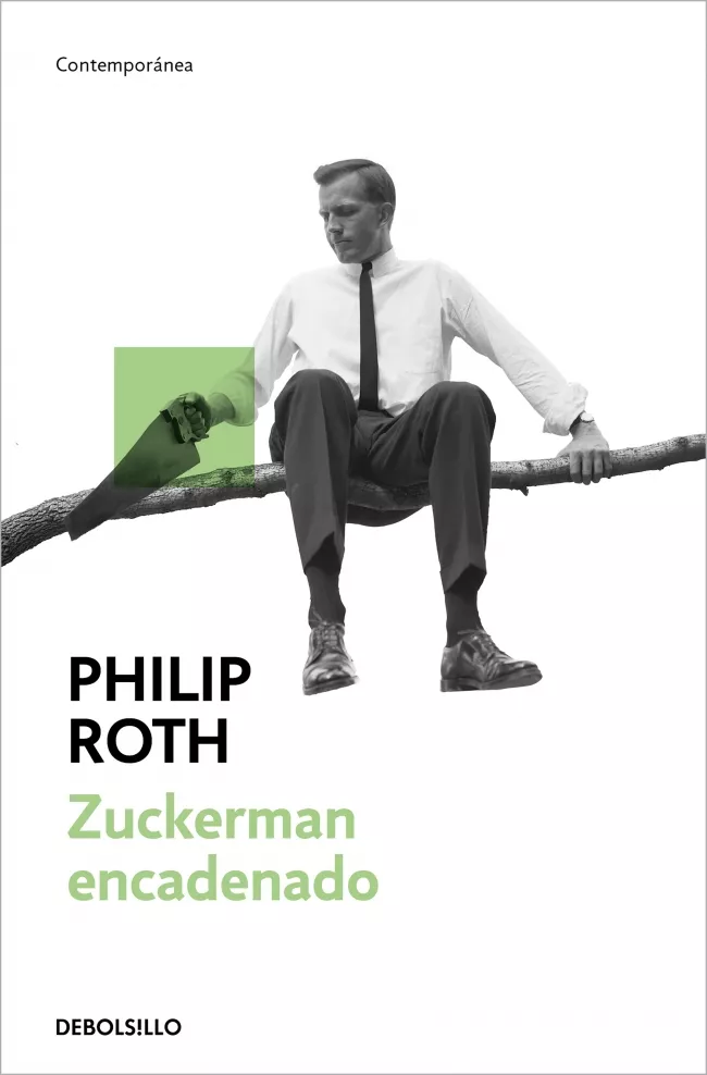 Portada del Libro Zuckerman Encadenado (Contiene: La Visita Al Maestro; Zuckerman D Esen de Philip Roth - 9788483463291