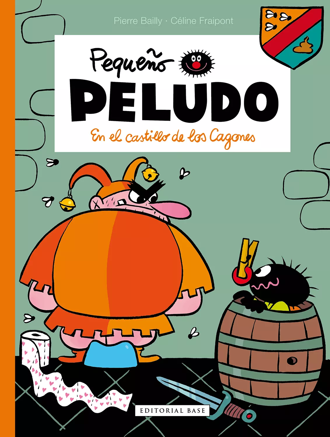 Portada del Libro Pequeño Peludo En El Castillo De Los Cagones de Pierre Bailly - 9788417760687