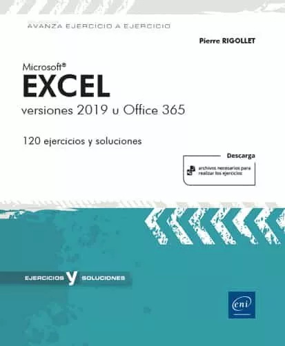 Portada del Libro Excel 2019 (Versiones 2019 Y 0Ffice 365) de Pierre Rigollet - 9782409024122