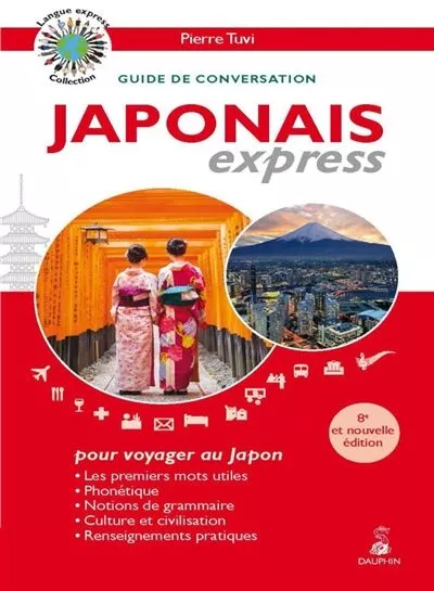 Portada del Libro Japonais Expresspratiques de Pierre Tuvi - 9782716316514