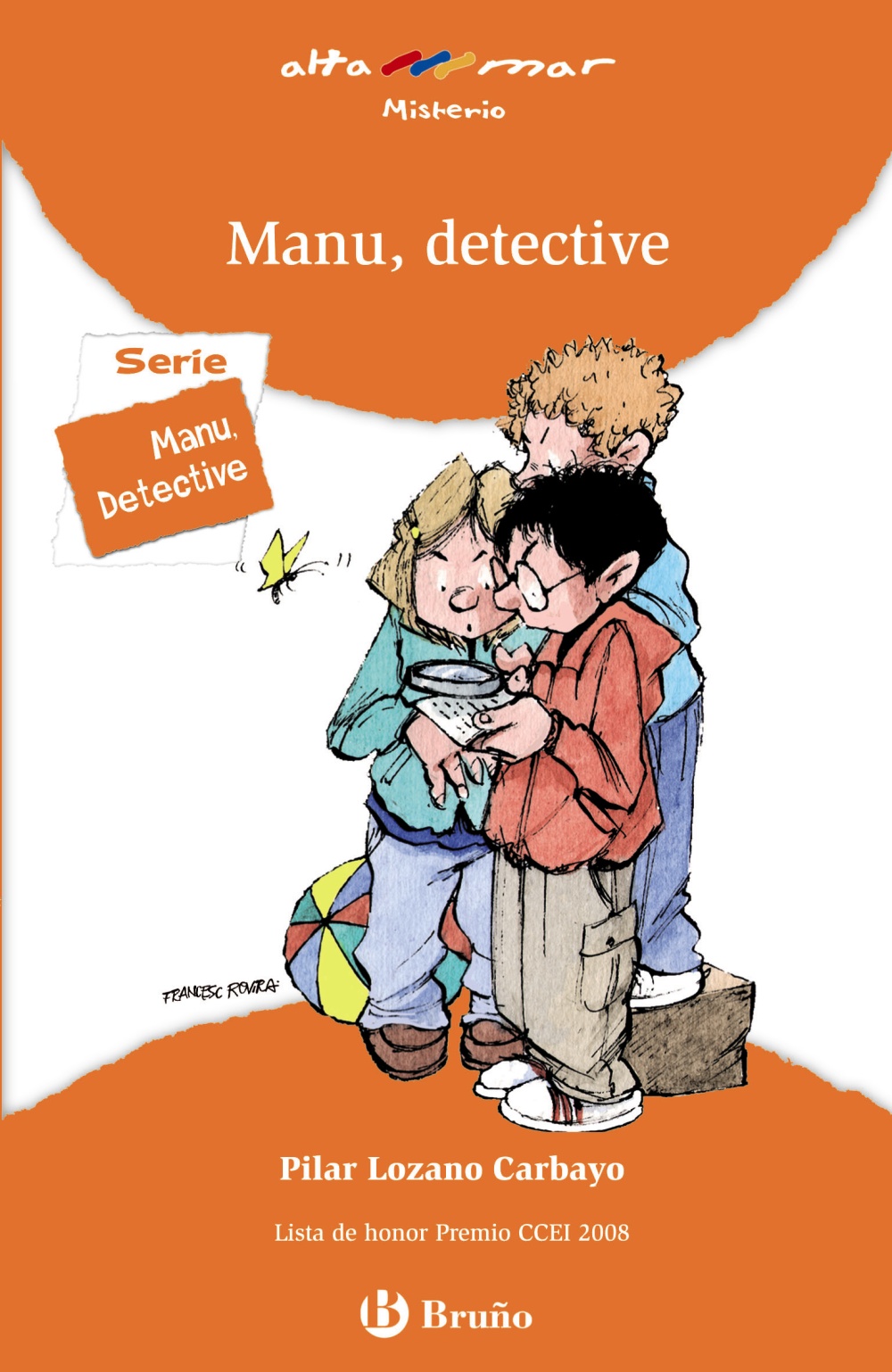 Portada del Libro Manu Detective de Pilar Lozano - 9788421698624