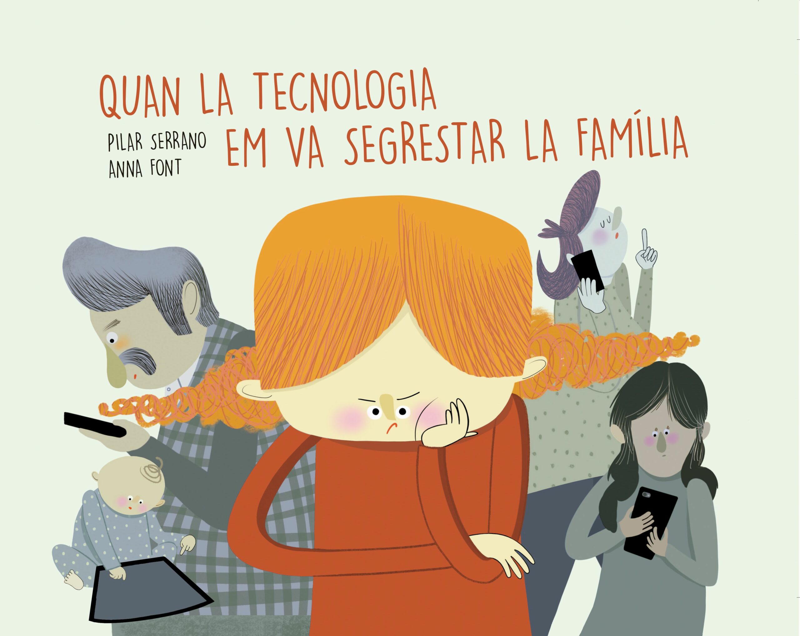 Portada del Libro Quan La Tecnologia Em Va Segrestar La Família de Pilar Serrano Burgos - 9788417303853