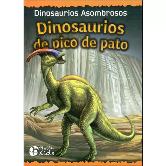 Portada del Libro Dinosaurios De Pico De Pato de Pluton Kids - 9788417477936