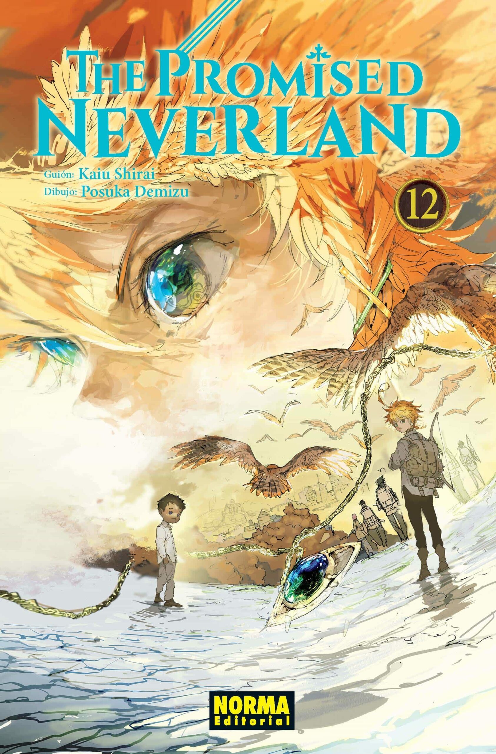 Portada del Libro The Promised Neverland 12 de Posuka Demizu - 9788467936797