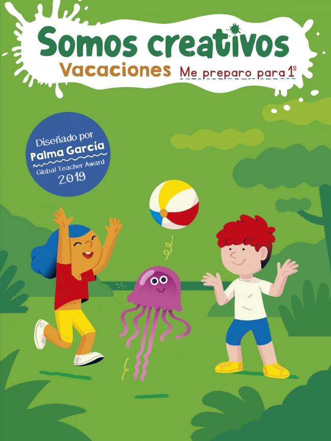 Portada del Libro Somos Creativos: Vacaciones Empiezo Infantil 5 de Puño - 9788448855963