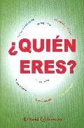 Portada del Libro ¿Quien Eres? de Purificacion Lozano - 9788495919144