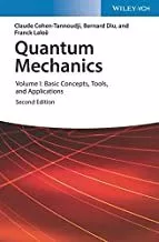 Portada del Libro Quantum Mechanics Volume 1 : Basic Conceptstools And Applications de - 9783527345533