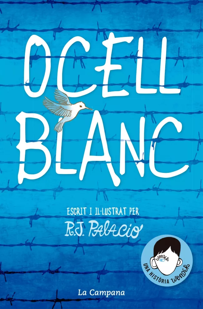 Portada del Libro Ocell Blanc de R.J. Palacio - 9788416863648