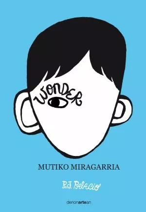 Portada del Libro Wonder. Mutiko Miragarria de R.J. Palacio - 9788417940140