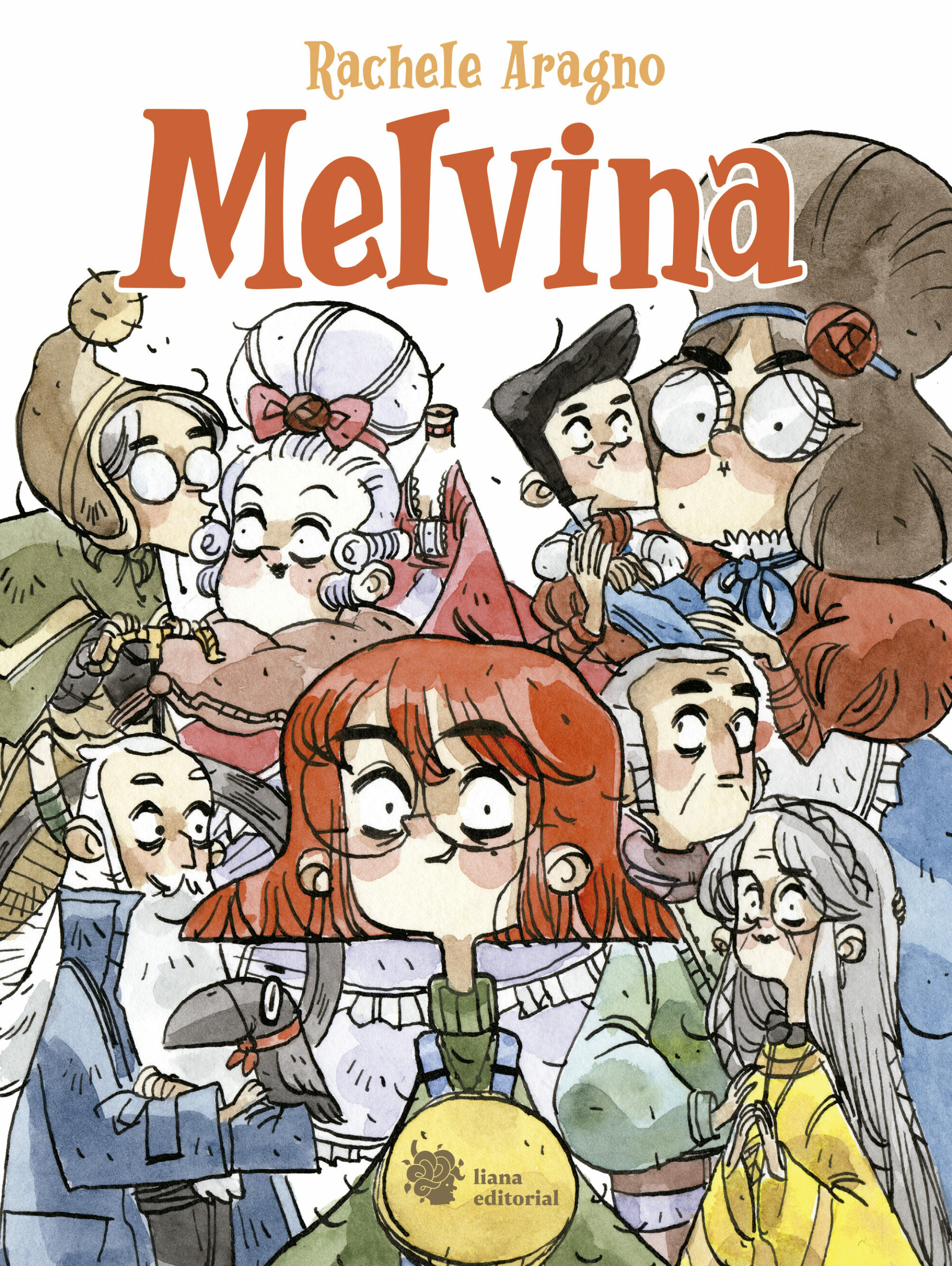 Portada del Libro Melvina 1 de Rachele Aragno - 9788412140705