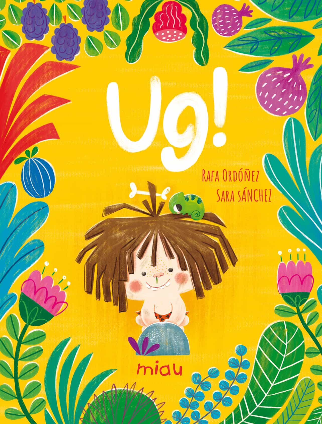Portada del Libro Ug! Croc El Petit Troglodita de Rafa Ordoñez - 9788416082490