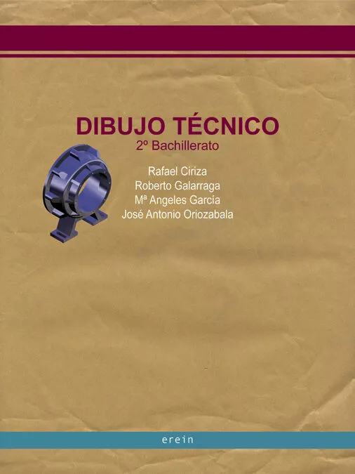 Portada del Libro Dibujo Tecnico (2º Bachillerato) de Rafael Ciriza - 9788497461245
