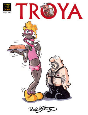 Portada del Libro Sementales De Troya de Ralf Konig - 9788478337651