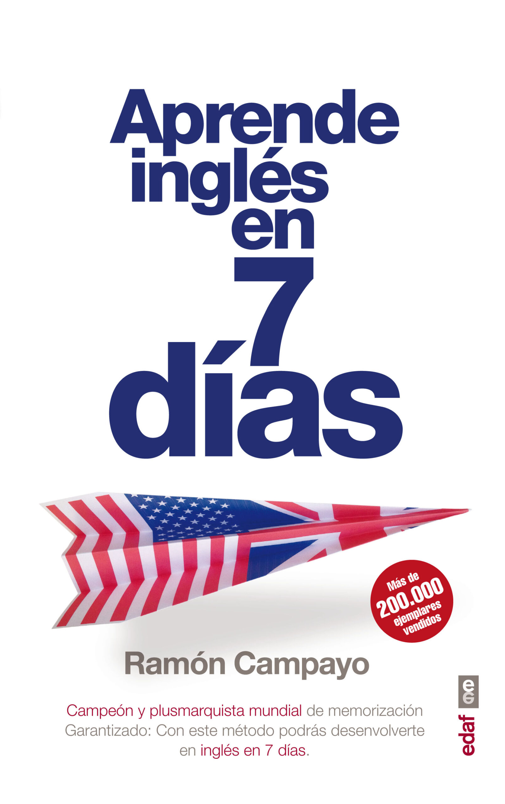Portada del Libro Aprende Ingles En 7 Dias de Ramon Campayo - 9788441419469
