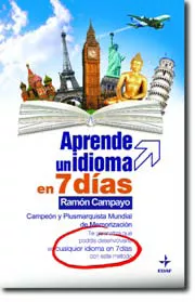 Portada del Libro Aprende Un Idioma En 7 Dias de Ramon Campayo - 9788441417816