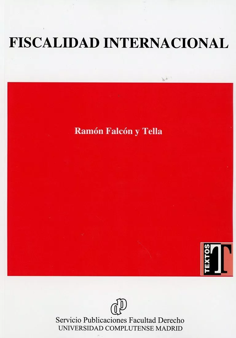 Portada del Libro Fiscalidad Internacional de Ramon Falcon Y Tella - 9788484812166
