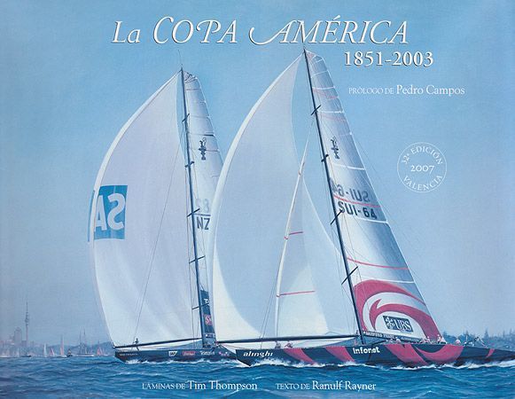 Portada del Libro La Copa De America 1851-2003 de Ranulf Rayner - 9788426134103