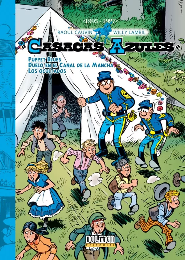 Portada del Libro Casacas Azules 1995-1997 de Raoul Cauvin - 9788417956219