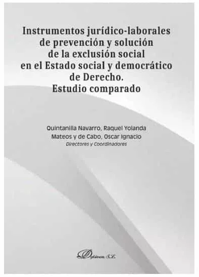 Portada del Libro Instrumentos Juridico-Laborales De Prevencion Y Solucion De La Exclusi de Raquel Y Landa Quintanilla Navarro - 9788413243832