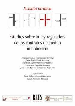 Portada del Libro Estudios Sobre La Ley Reguladora De Los Contratos De Credito Inmobilia de Raul Alonso Fernandez - 9788429022971