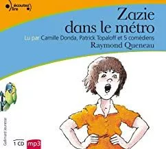 Portada del Libro Zazie Dans Le Métro (Audiobook) de Raymond Queneau - 9782070589371