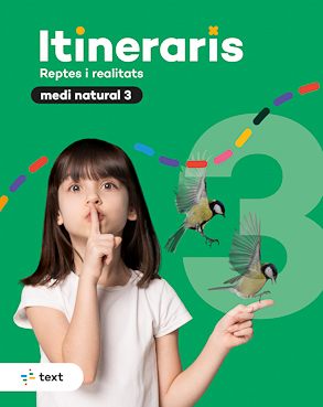 Portada del Libro Itineraris. Medi Natural 3º Educacion Primaria de Rebeca Ribas - 9788441233324