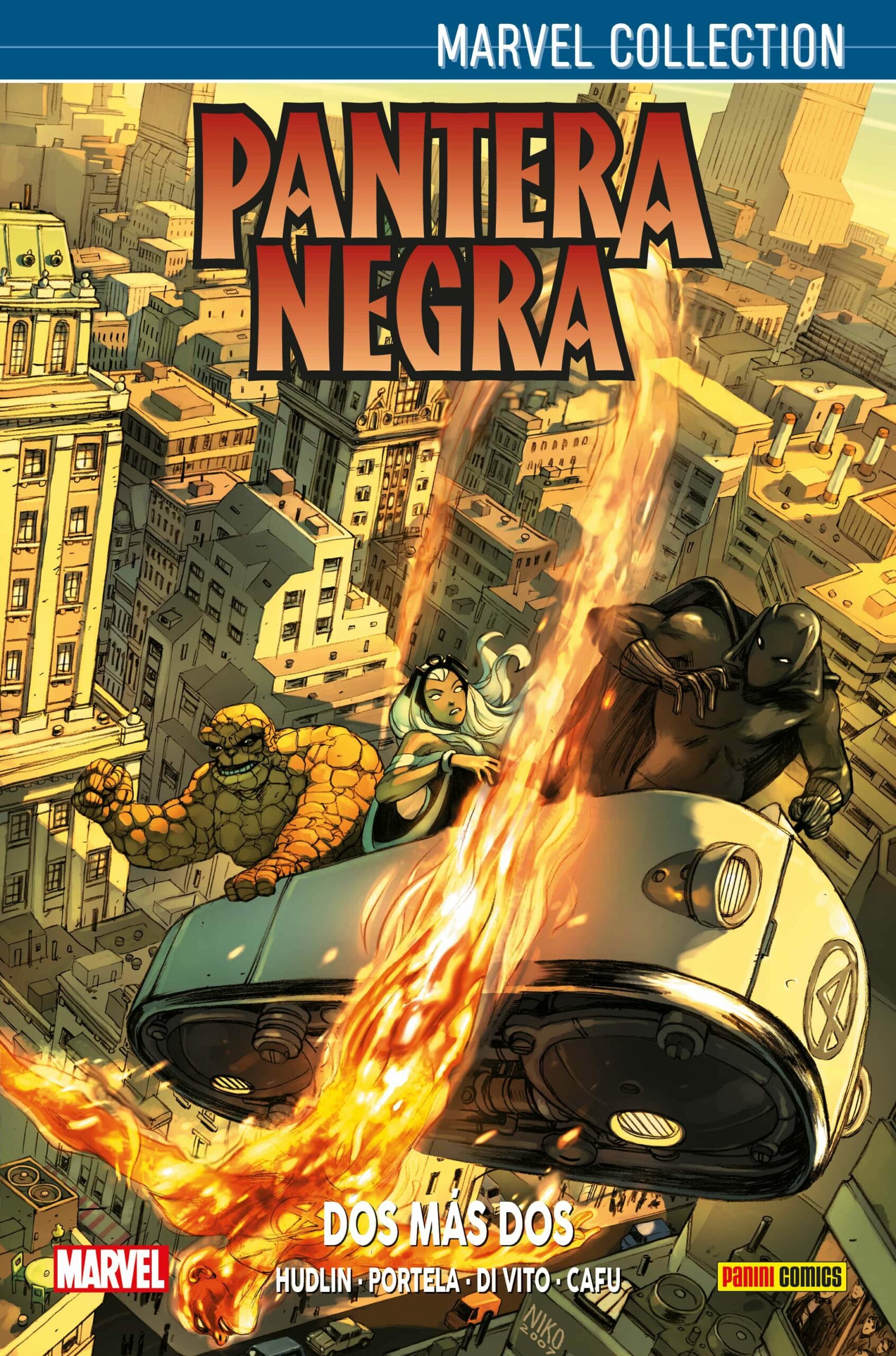 Portada del Libro Pantera Negra De Hudlin 3 Dos Más Dos de Reginald Hudlin - 9788413343976