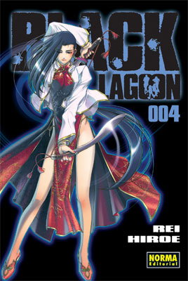 Portada del Libro Black Lagoon Nº 4 de Rei Hiroe - 9788498148923