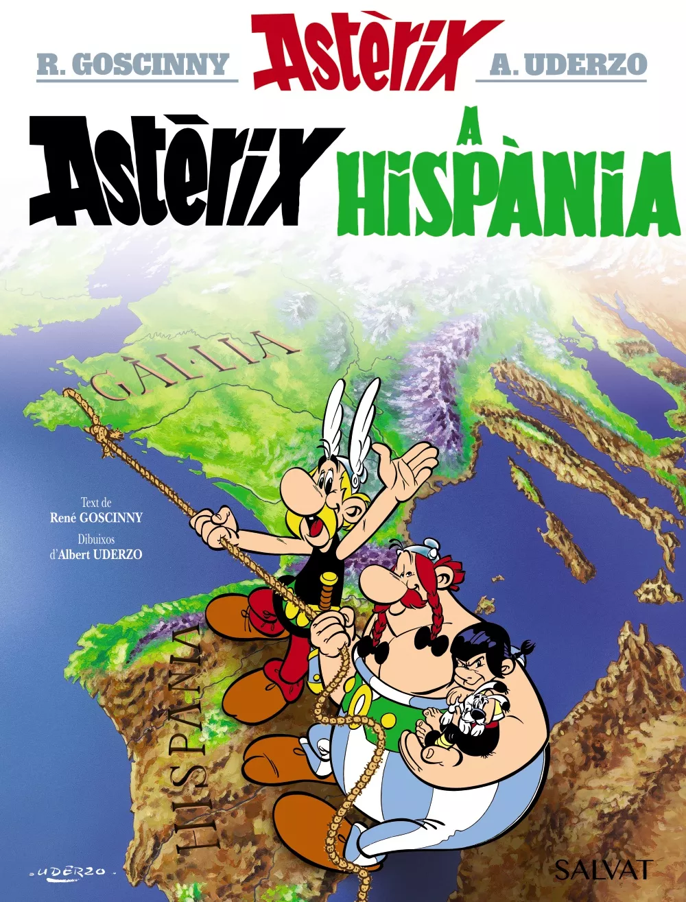 Portada del Libro Asterix A Hispania (Catalan) de Rene Goscinny - 9788469602942
