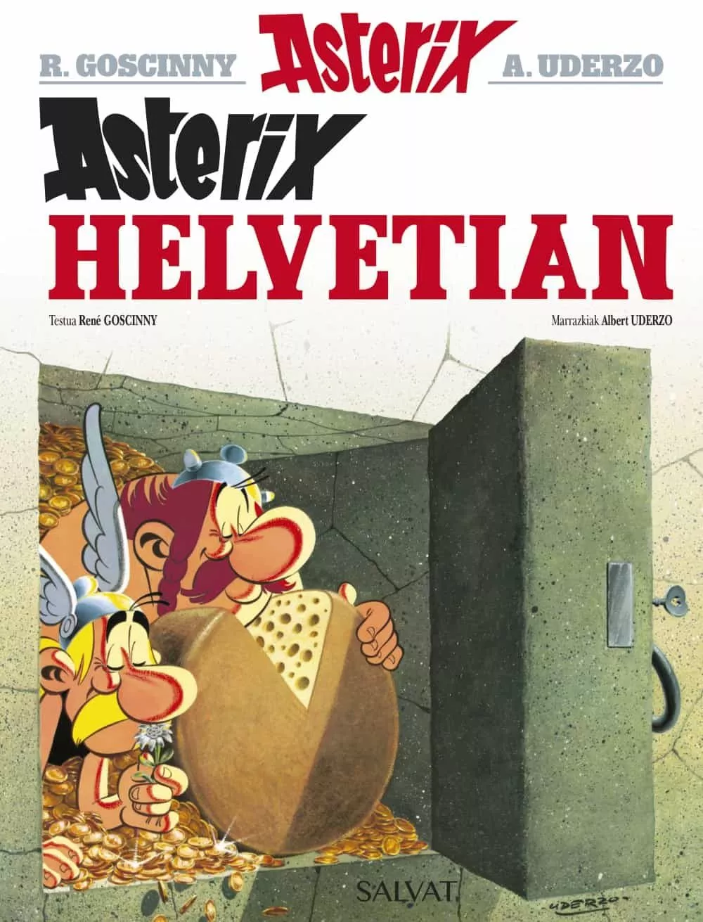 Portada del Libro Asterix Helvetian de Rene Goscinny - 9788469627402