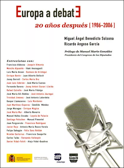 Portada del Libro Europa A Debate: 20 Años Despues (1986-2006) de Ricardo Angoso Garcia - 9788493439590