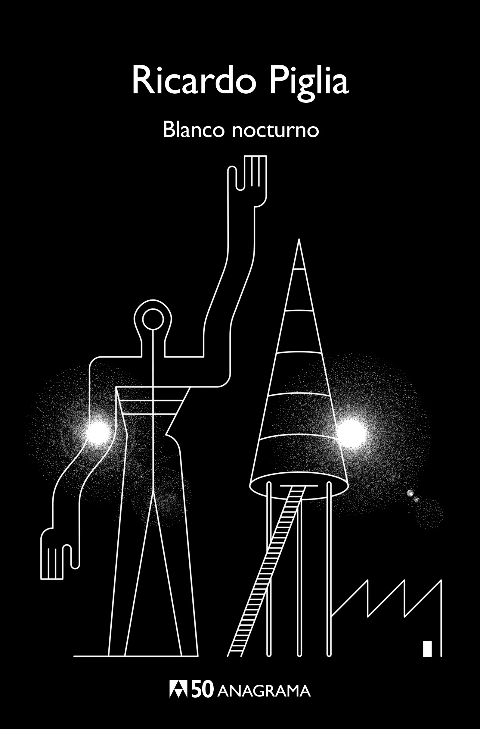 Portada del Libro Blanco Nocturno de Ricardo Piglia - 9788433902443