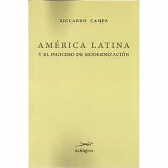 Portada del Libro America Latina de Riccardo Campa - 9788472743755