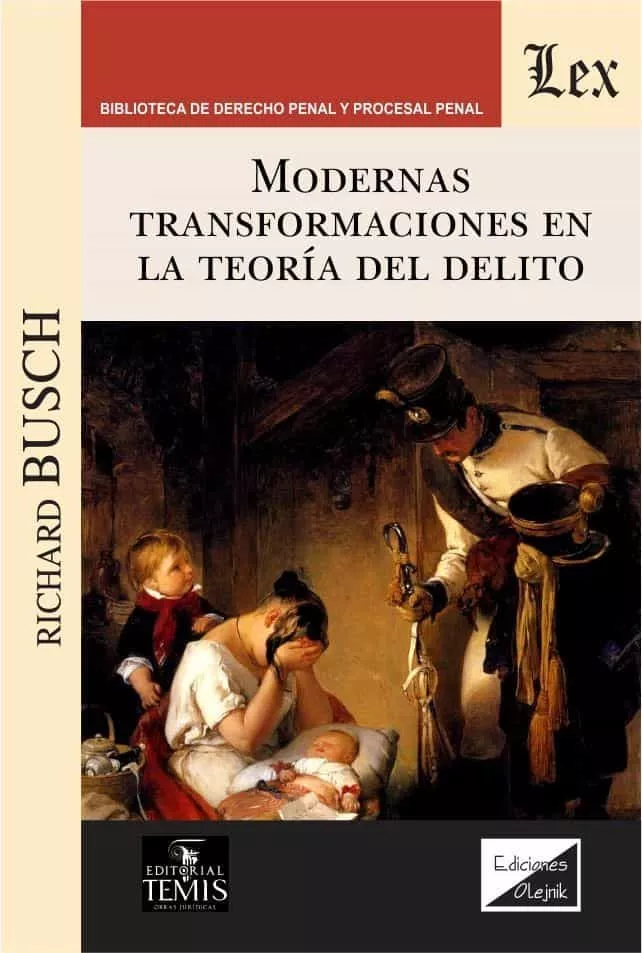 Portada del Libro Modernas Transformaciones En La Teoria Del Delito de Richard Busch - 9789563924473
