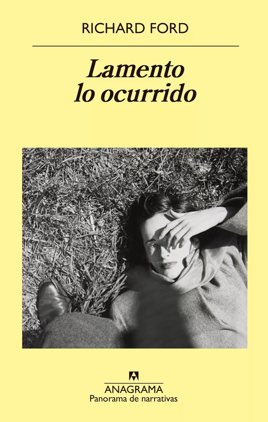 Portada del Libro Lamento Lo Ocurrido de Richard Ford - 9788433980519