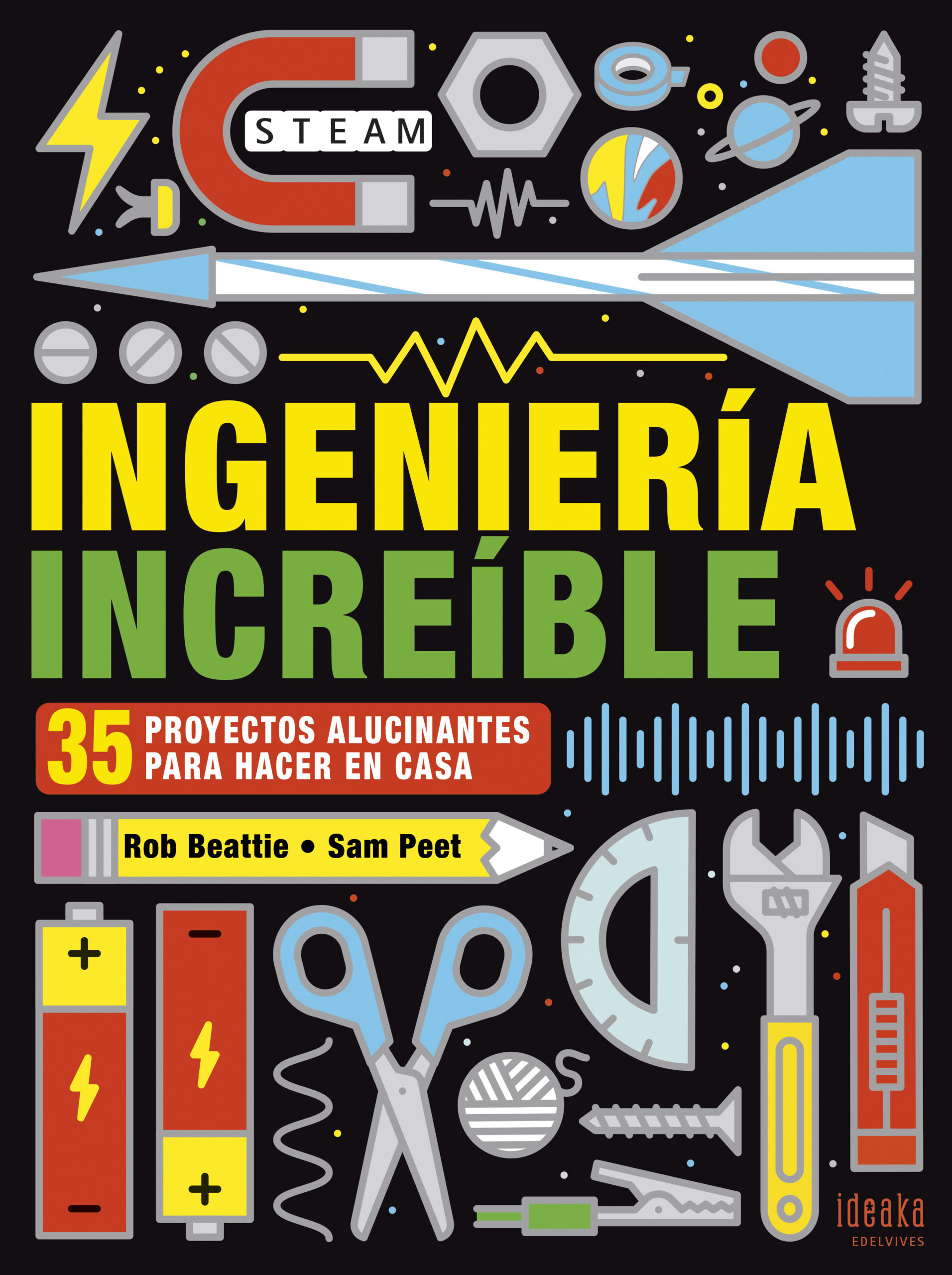 Portada del Libro Ingeniería Increíble de Rob Beattie - 9788414025314