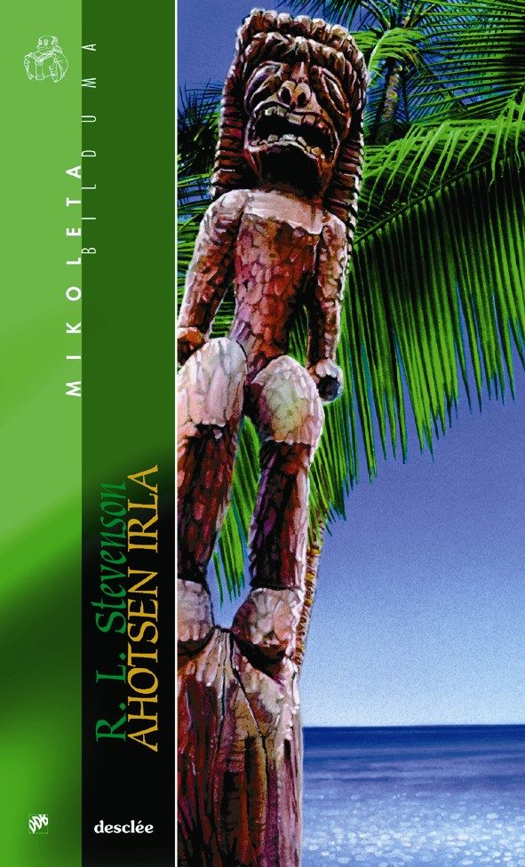 Portada del Libro Ahotsen Irla de Robert Louis Stevenson - 9788433020949