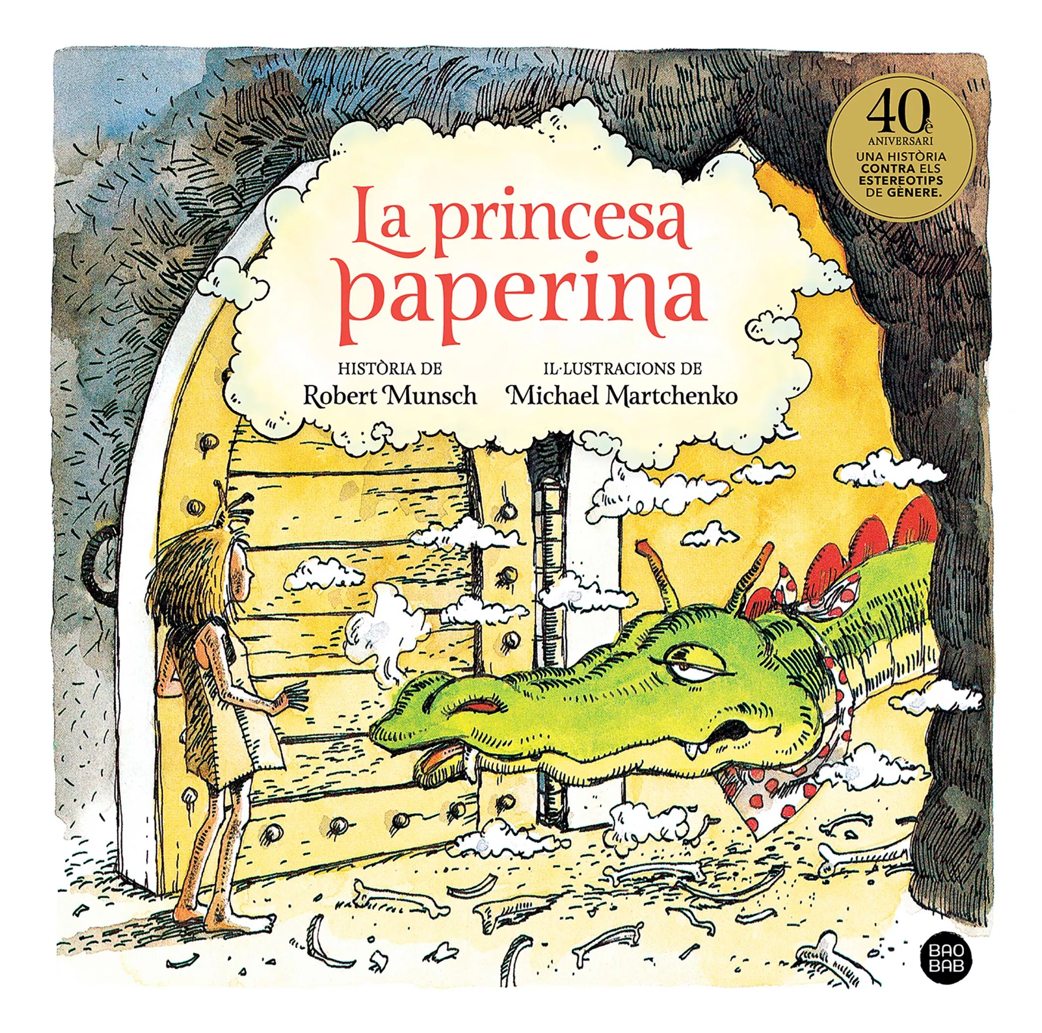 Portada del Libro La Princesa Paperina de Robert Munsch - 9788418134357