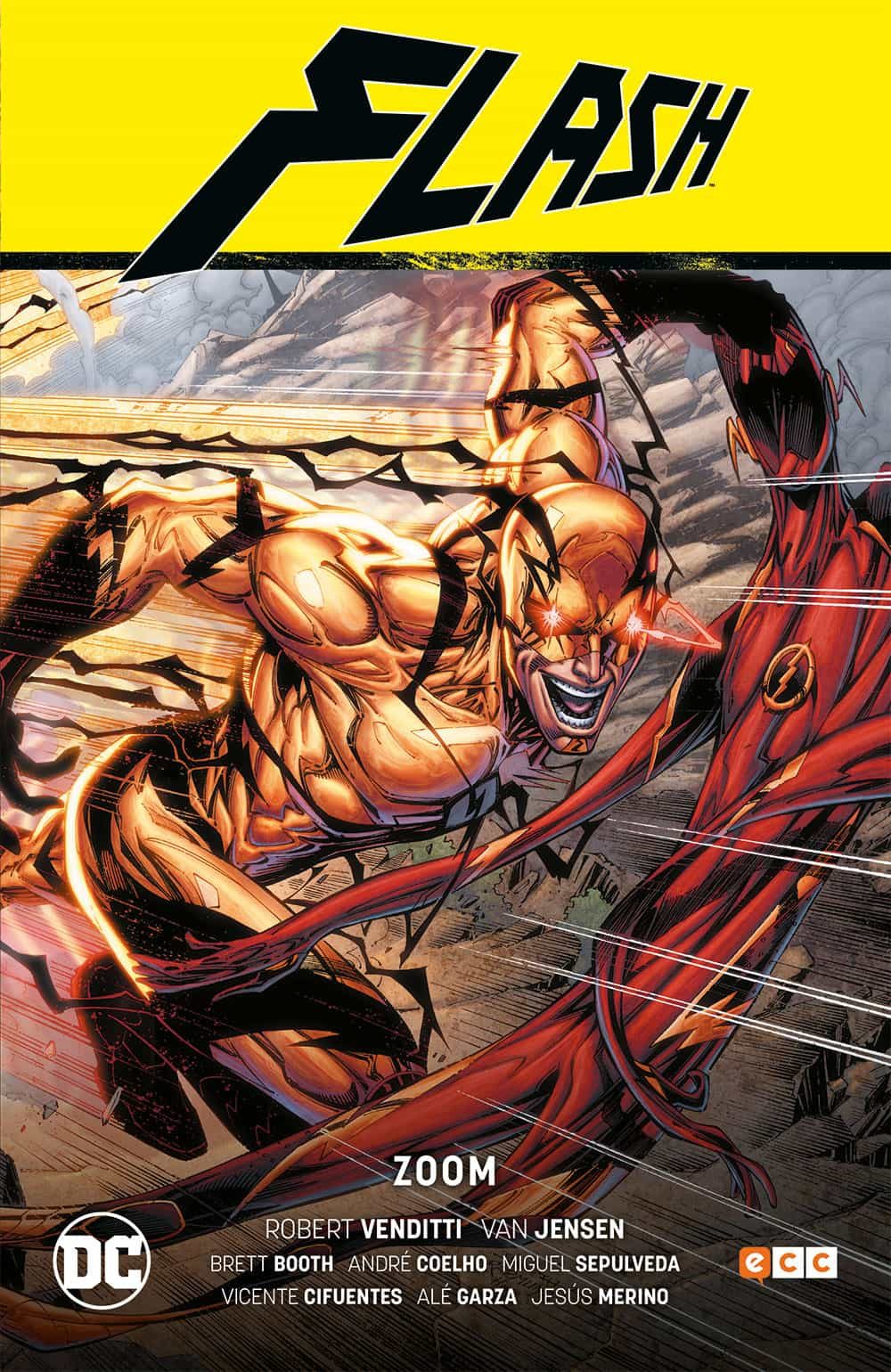 Portada del Libro Flash Vol. 6: Zoom (Flash Saga - Nuevo Universo Parte 6) de Robert Venditti - 9788418120565