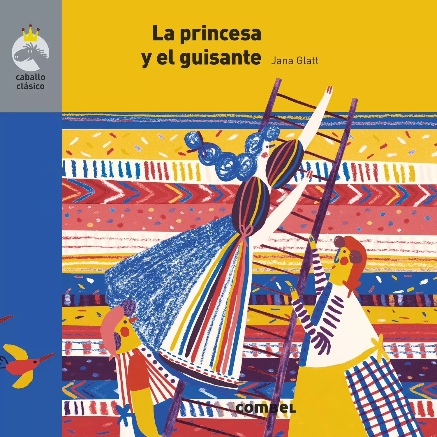 Portada del Libro Caballo Clasico :La Princesa Y El Guisante (Letra De Palo) de Roberto Bravo - 9788491015369