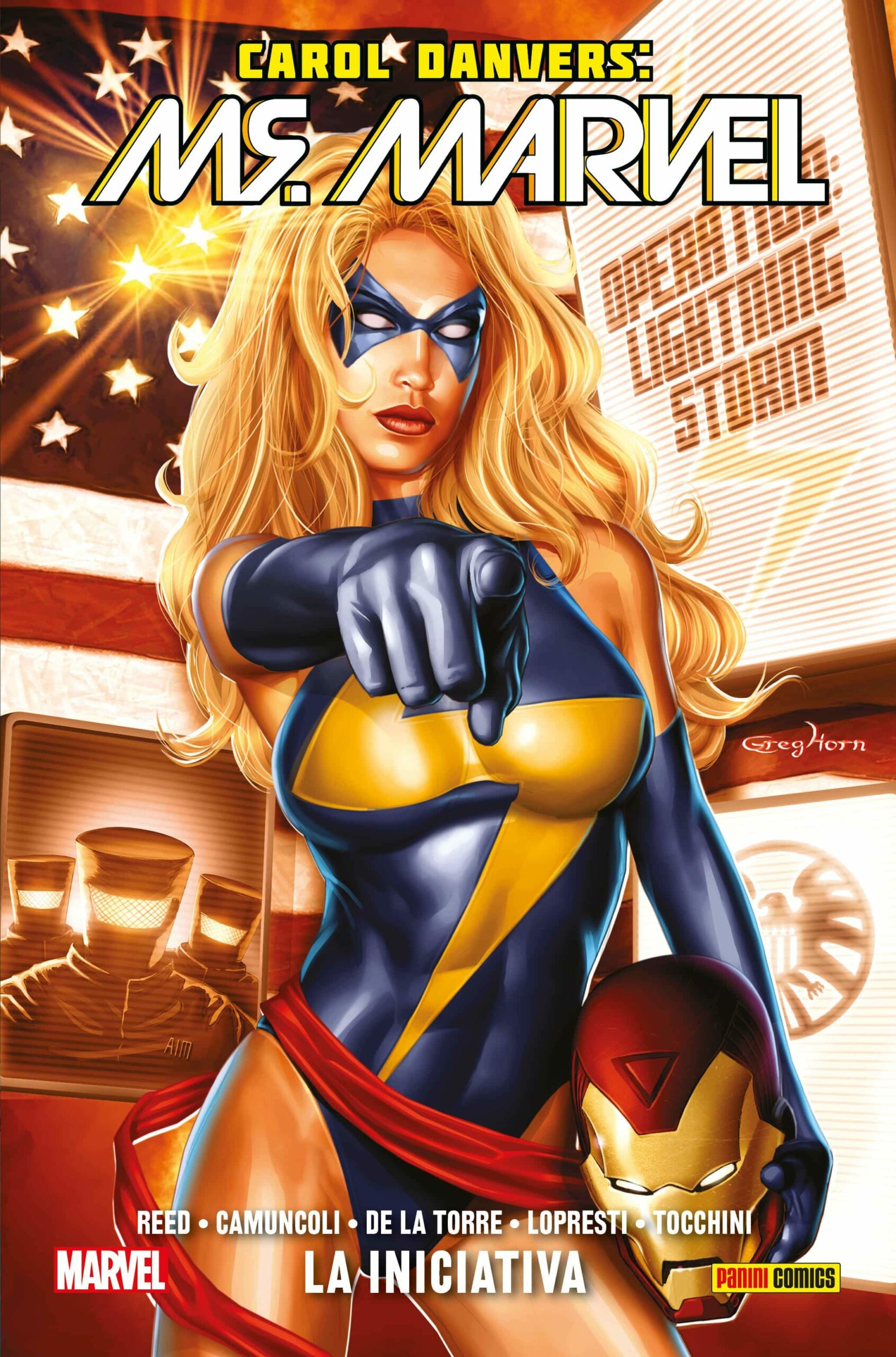 Portada del Libro Carol Danvers Ms. Marvel 2. La Iniciativa de Roberto De La Torre - 9788413344003