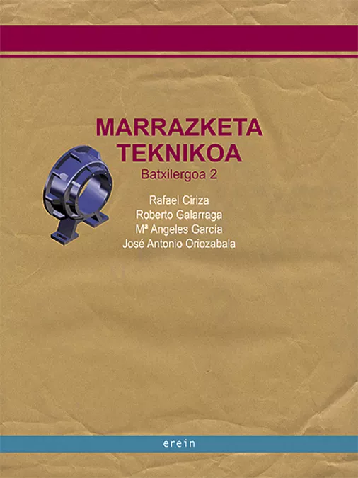 Portada del Libro Marrazketa Teknikoa Batxilergoa 2 de Roberto Galarraga Astibia - 9788497461214