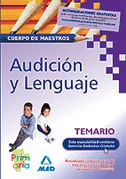 Portada del Libro Cuerpo De Maestros: Temario De Audicion Y Lenguaje de Rocio Carneado De La Torre - 9788466562263