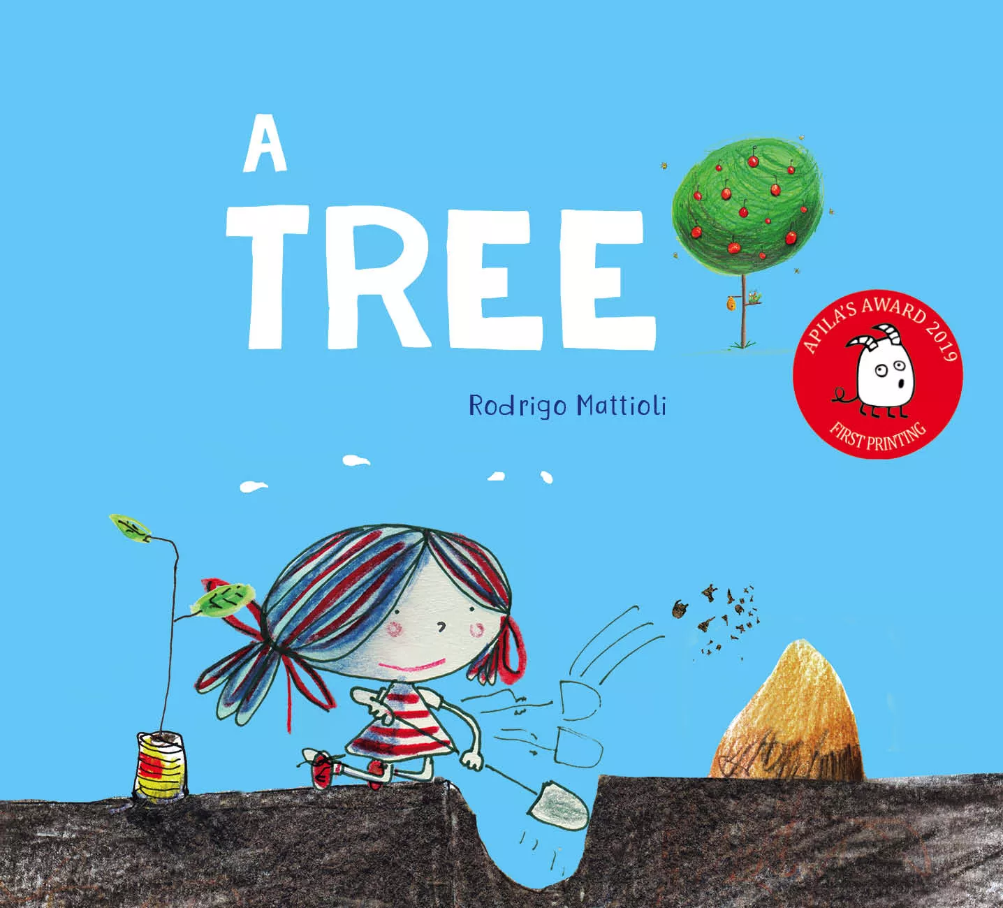 Portada del Libro A Tree (Premio Apila) de Rodrigo Mattioli - 9788417028169