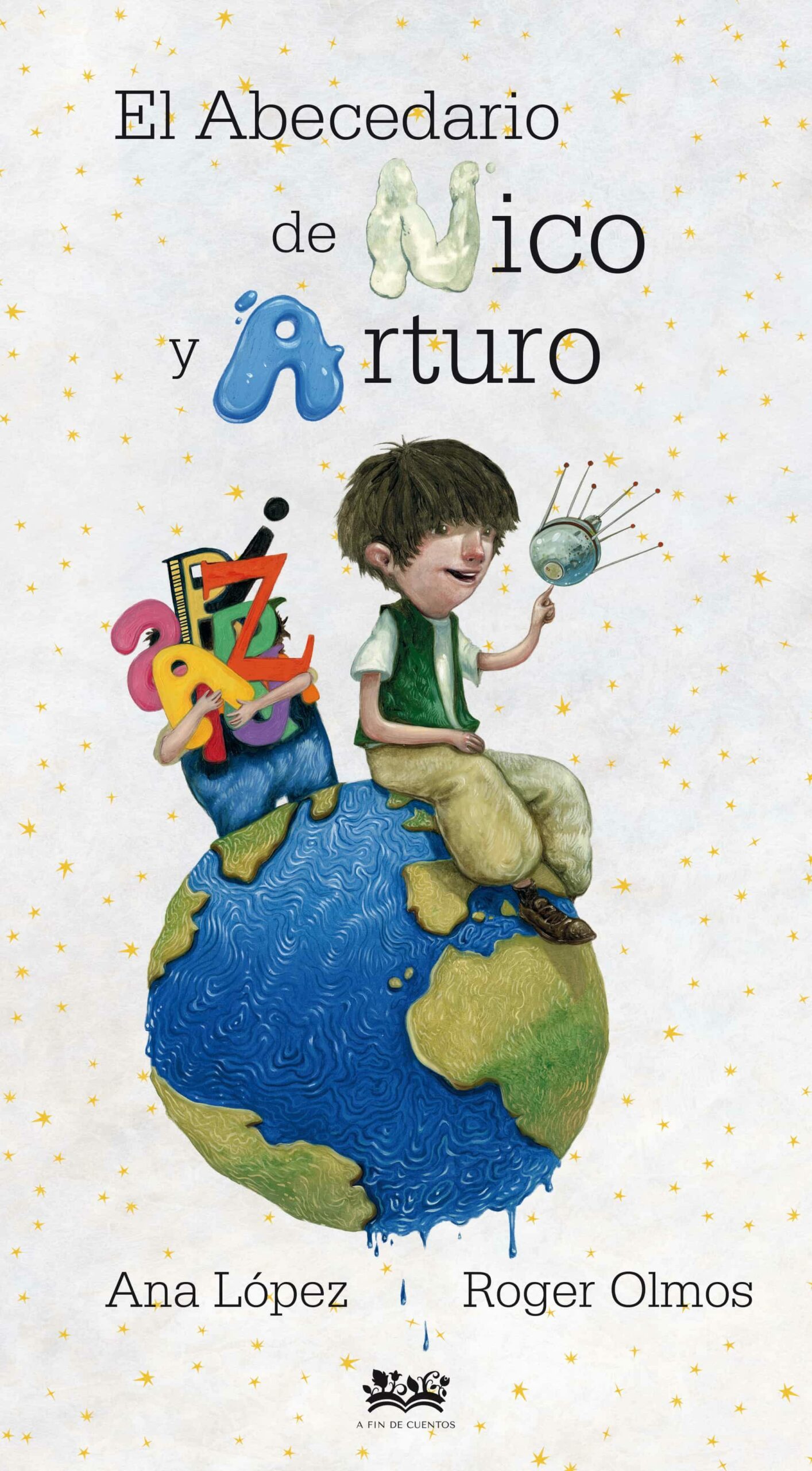Portada del Libro Abecedario De Nico Y Arturo de Roger Olmos - 9788412091458