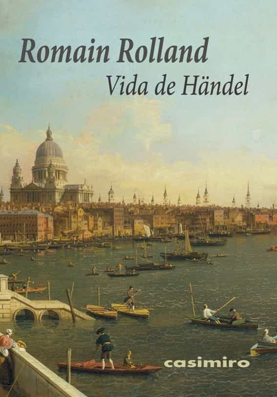 Portada del Libro Vida De Handel de Romain Rolland - 9788417930110