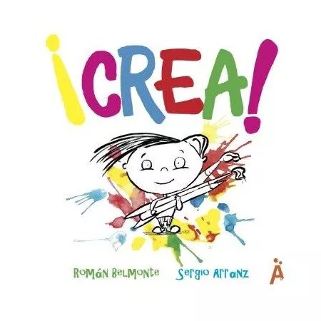 Portada del Libro ¡Crea! de Roman Belmonte - 9788494808579